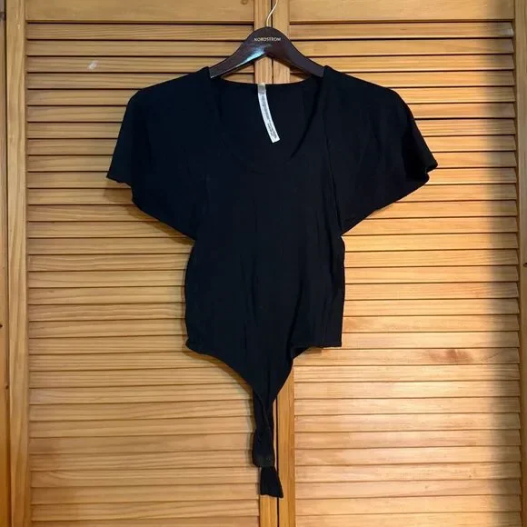Free People Black bodysuit size medium - Picture 1 of 7